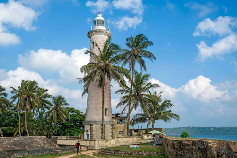 The lighthouse at Galle Fort